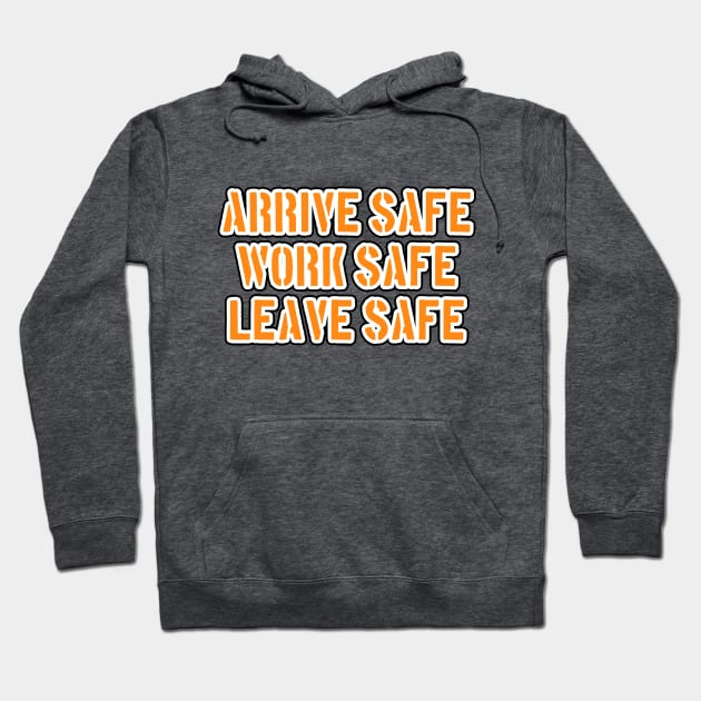 The Best Way is the Safe Way Hoodie by TexasTea